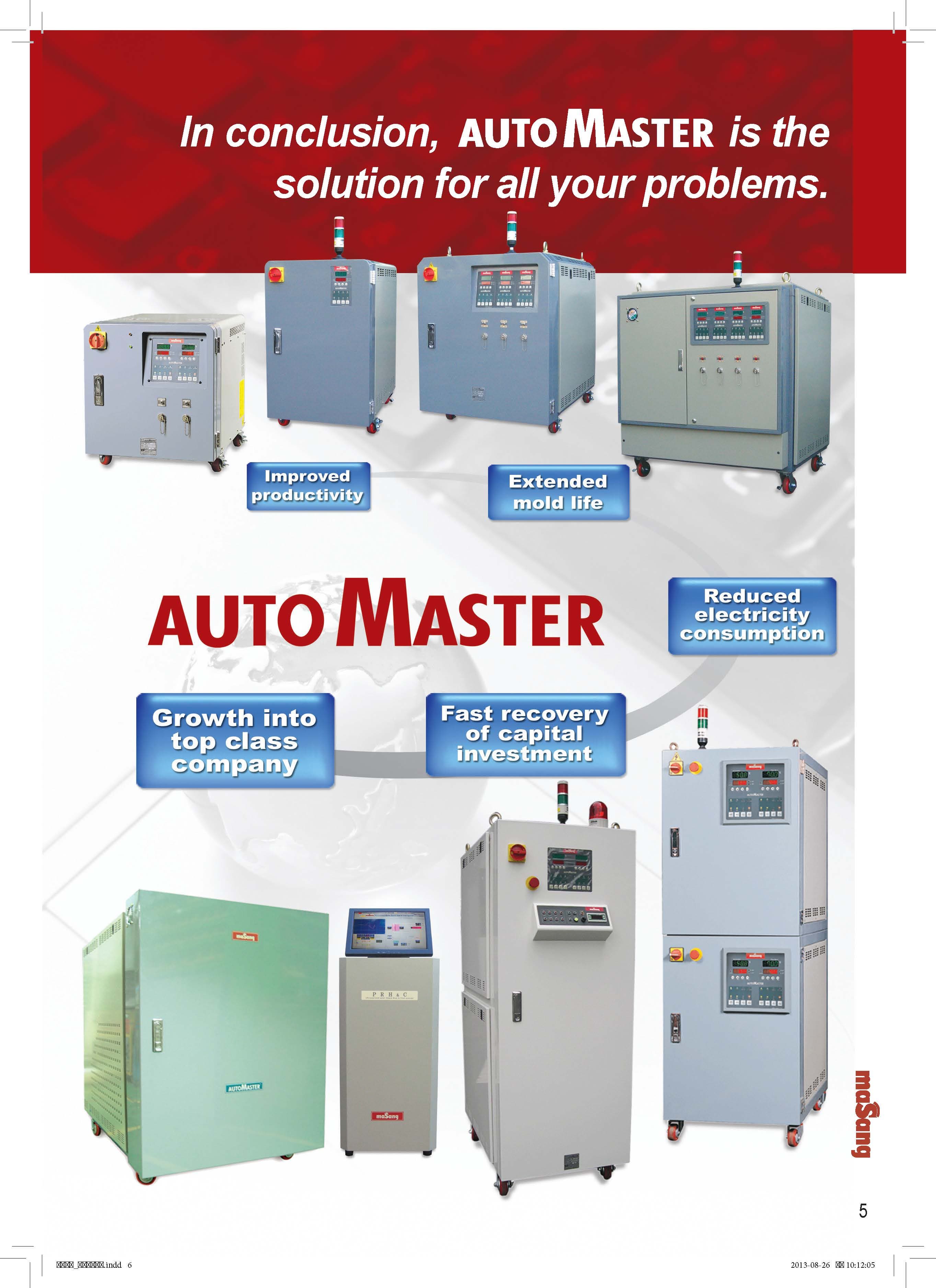 Automatic Mold Temperature controller Auto Master